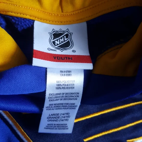 NHL st louis blues hockey youth blue hoodie - Picture 6 of 6